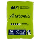 16 Assorbenti Sottili Anatomici U! Confronta e Risparmia